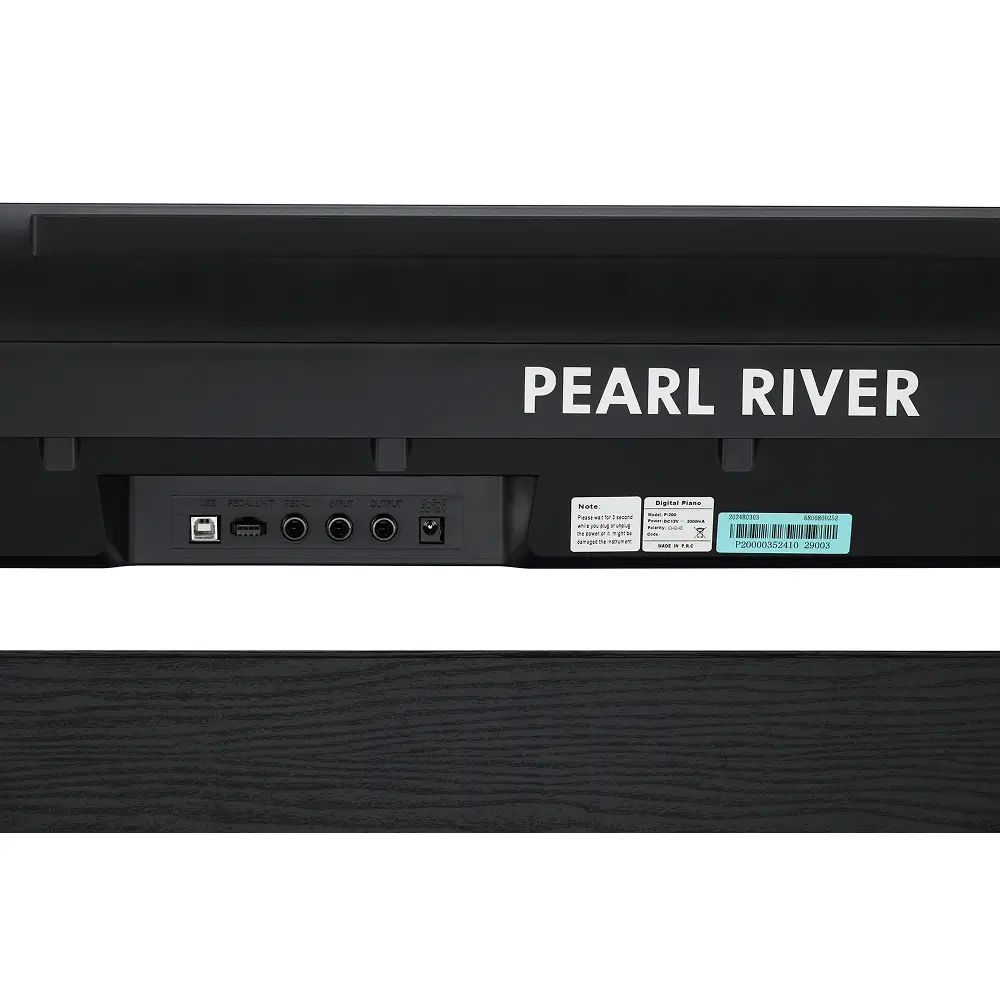 Цифровое пианино Pearl River P200 BK + W-стойка + 3 педали